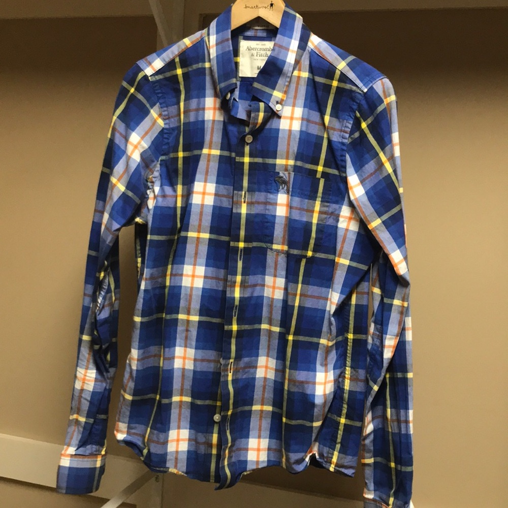 Abercrombie and Fitch flannel.